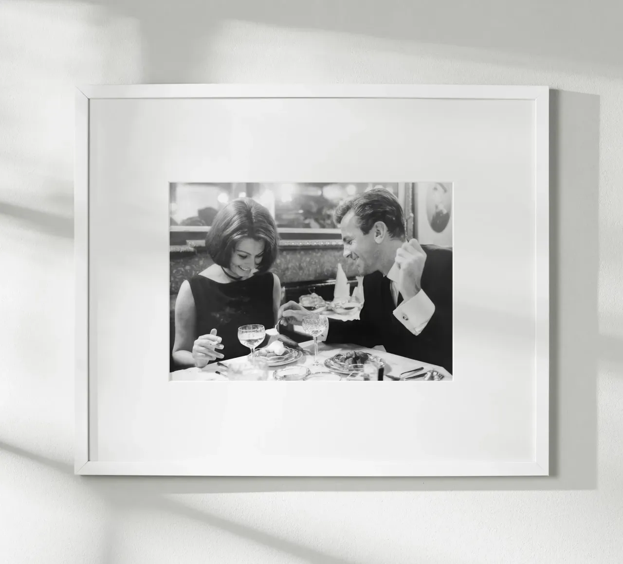 sophia loren und maximilian schell essen zu abend Hahnemühle von blacsteel