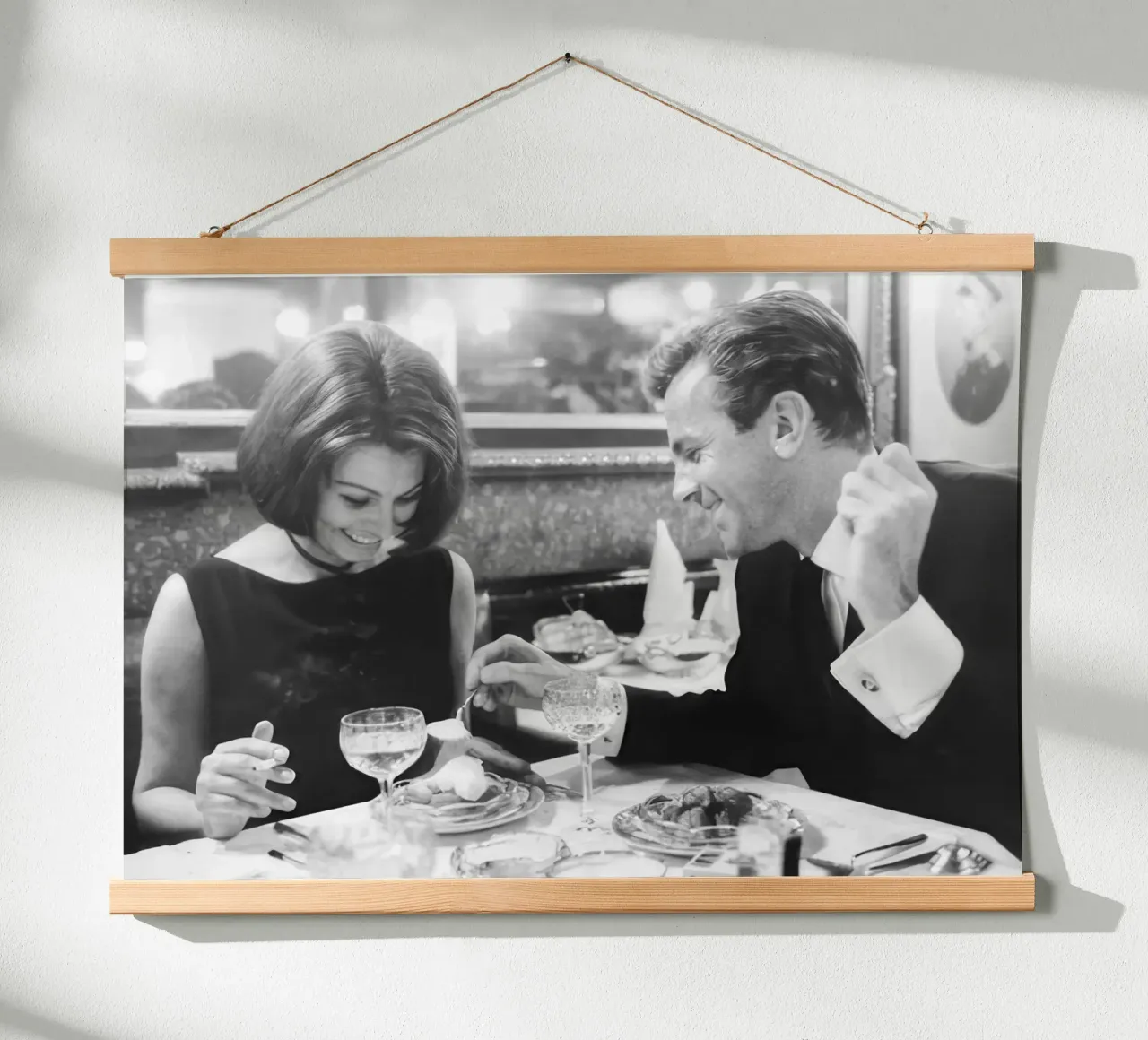 sophia loren e maximilian schell a cena carta hahnemühle da blacsteel