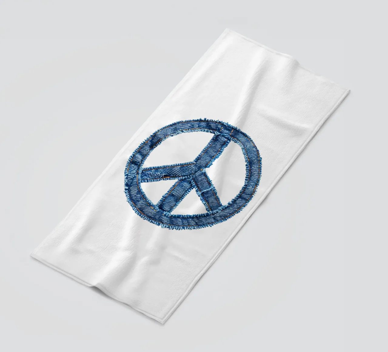 Pace in denim telo mare da Andrea Haase Modern Home