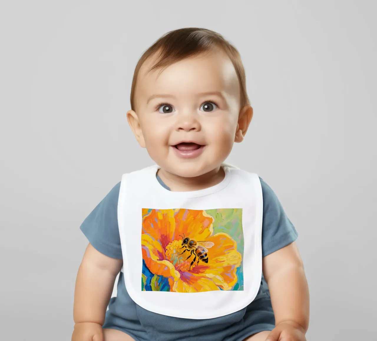 api appollaiate sui fiori bavaglino da Slash Shop