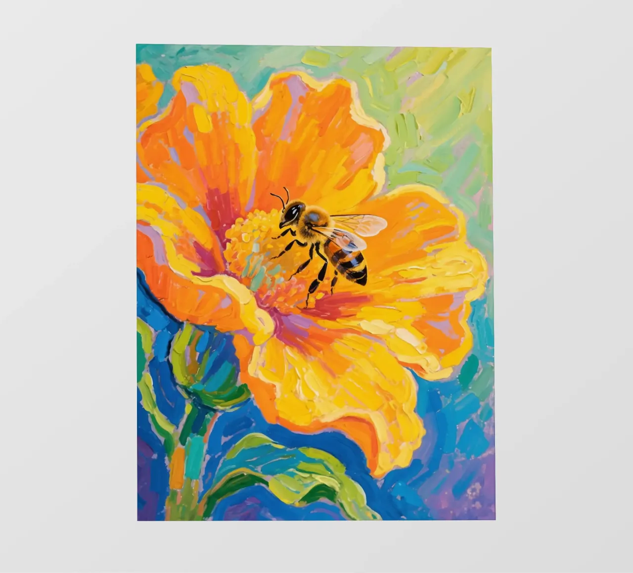 api appollaiate sui fiori telo in pvc da Slash Shop