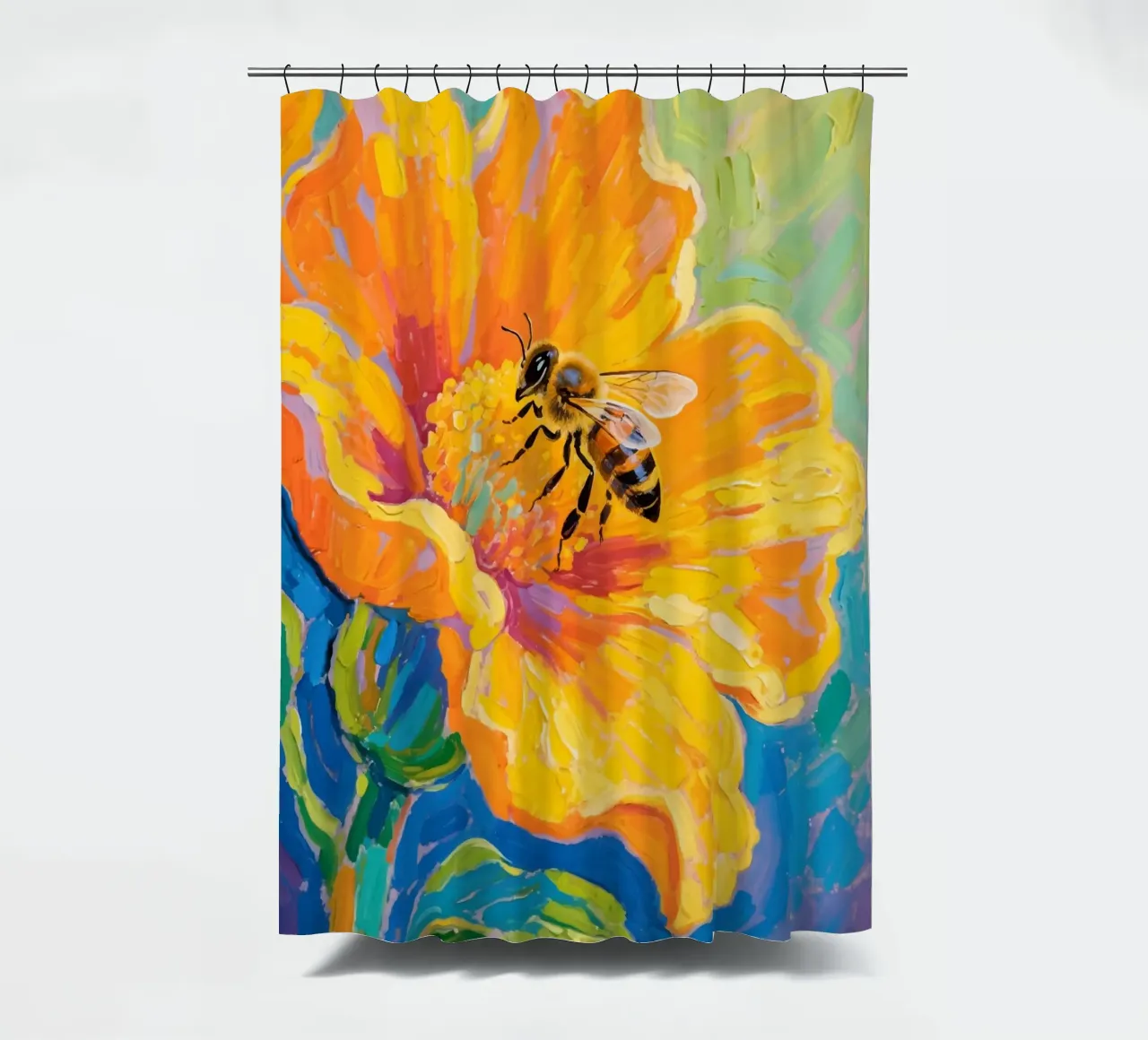 api appollaiate sui fiori tenda da doccia da Slash Shop