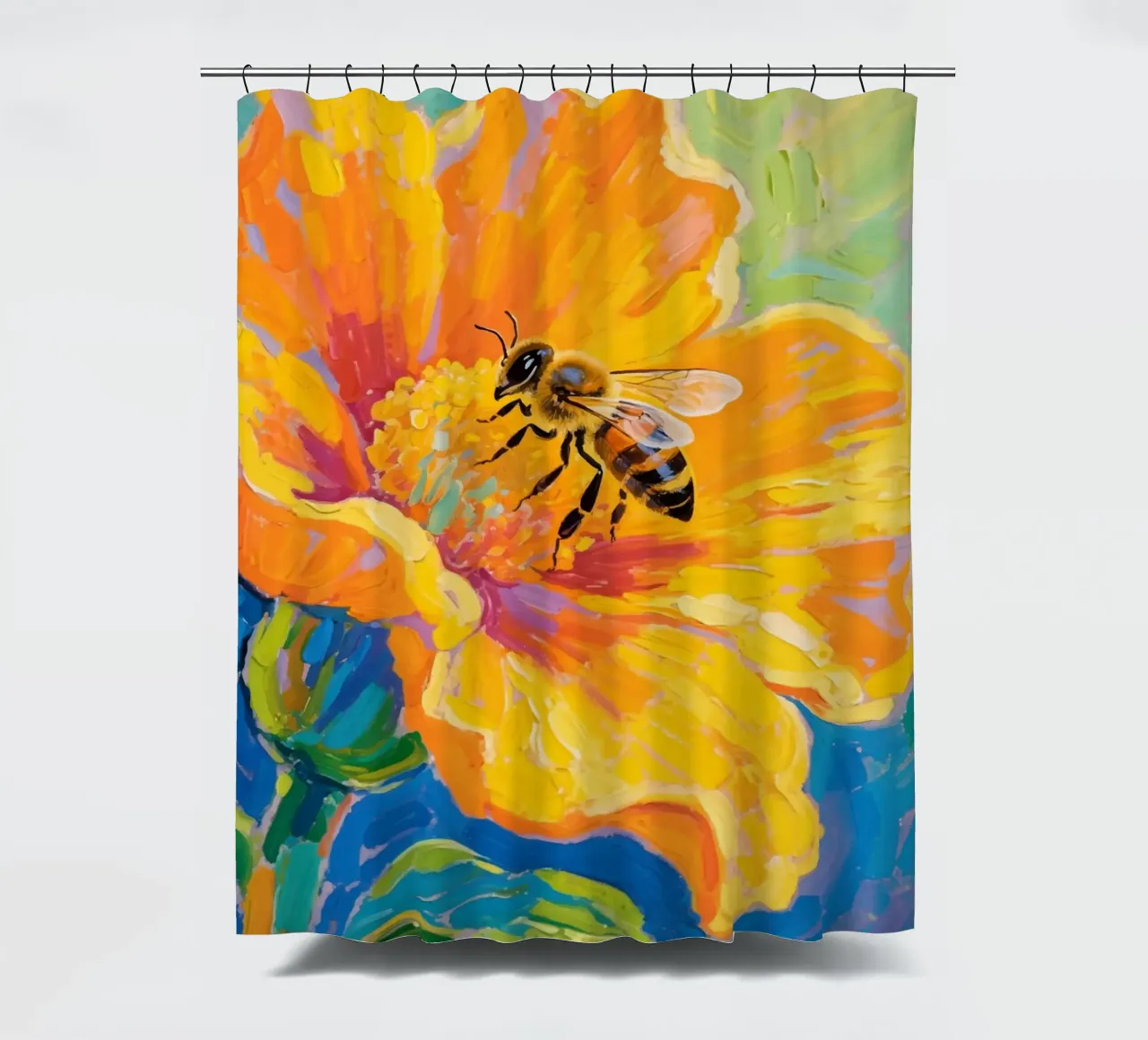 api appollaiate sui fiori tenda da doccia da Slash Shop