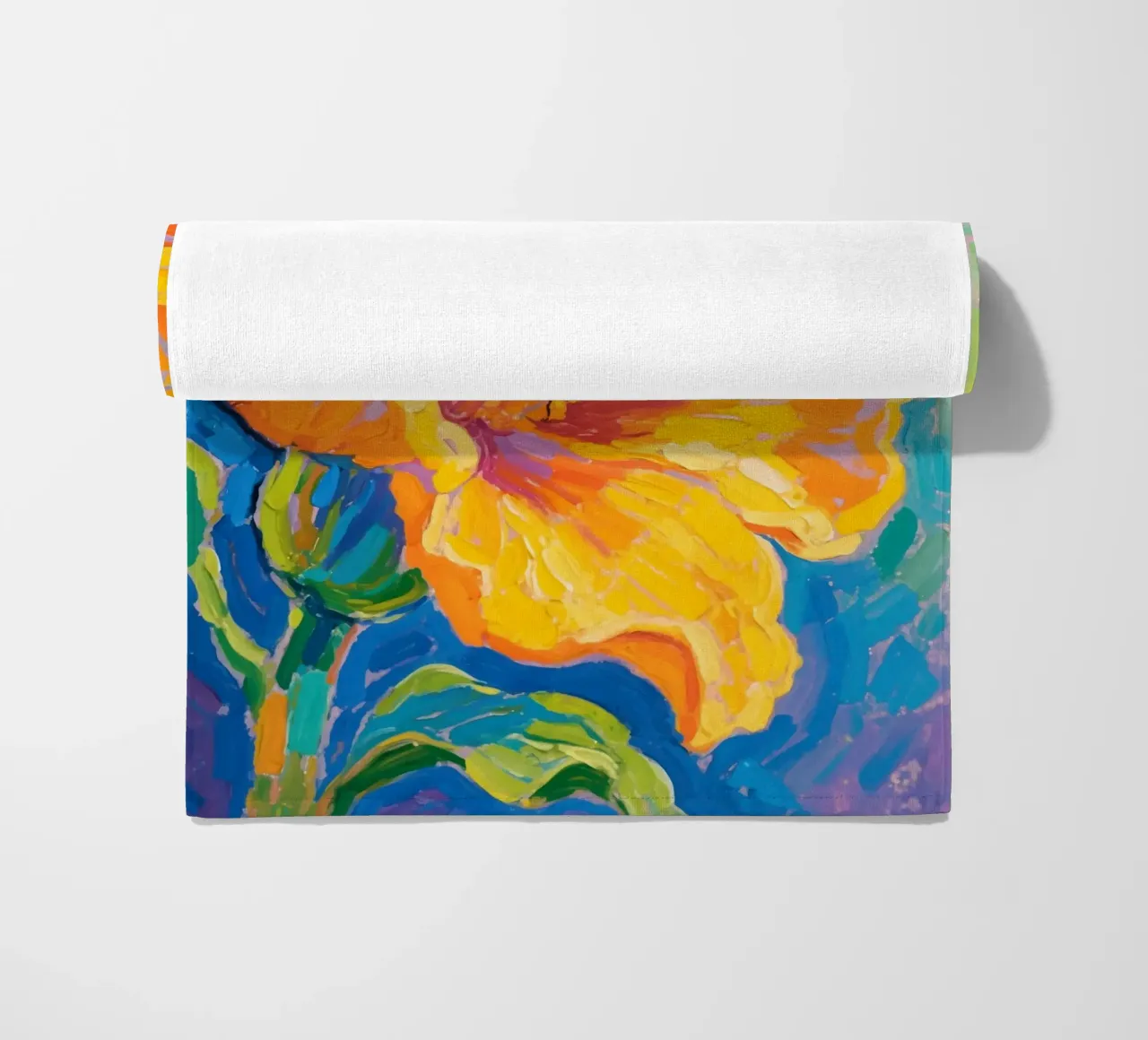 api appollaiate sui fiori telo mare da Slash Shop