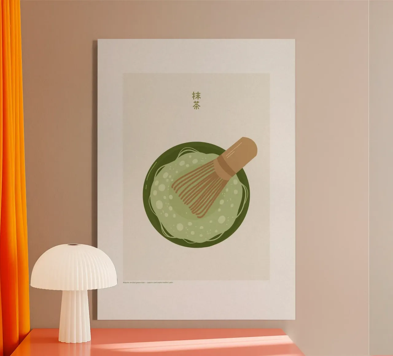 Matcha Mood plexiglass da PurePeachCulture