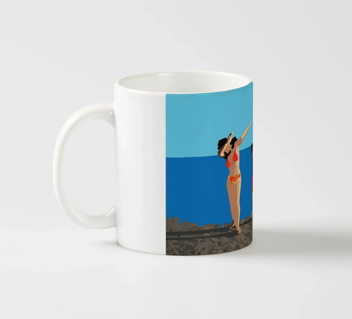 Dab ceramic mug by Piccola Serenata