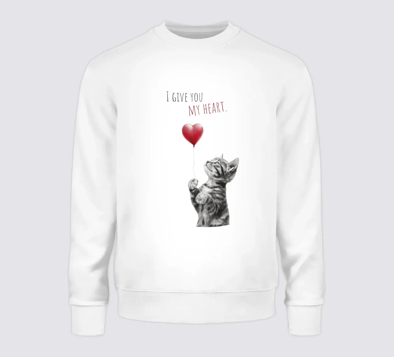 Amore per i gatti felpa da Melanie Viola