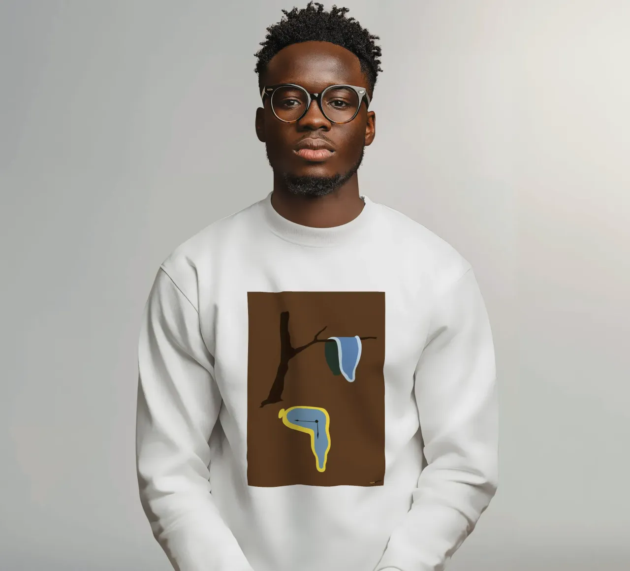 The Persistence Of Memory sweatshirt by Rafa Gomes