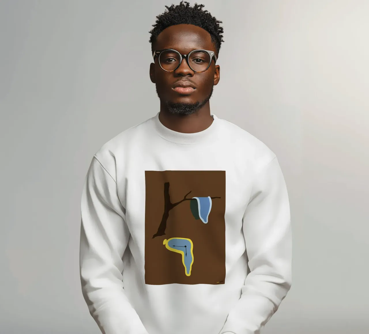 The Persistence Of Memory sweatshirt by Rafa Gomes