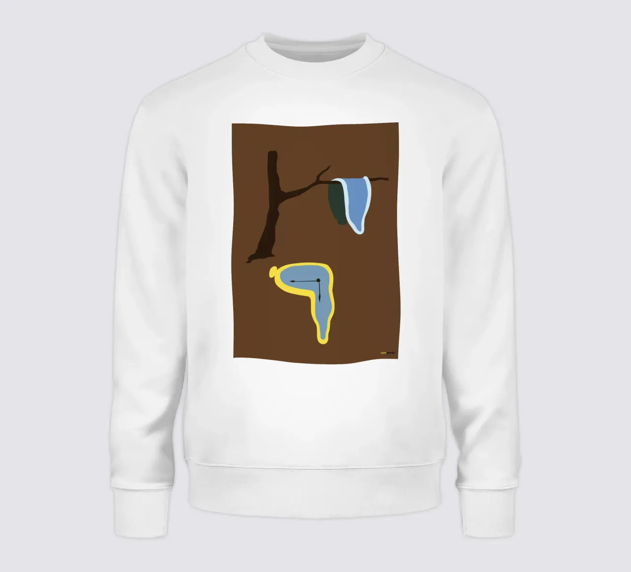 The Persistence Of Memory sweatshirt by Rafa Gomes