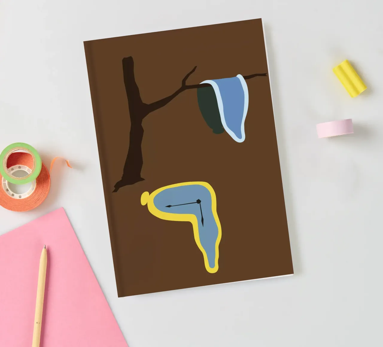 The Persistence Of Memory notebook by Rafa Gomes