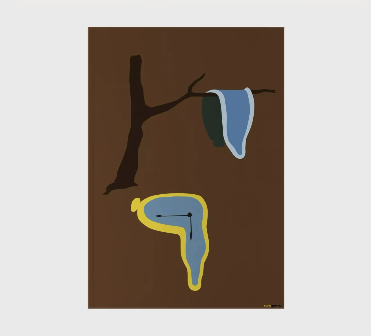 The Persistence Of Memory notebook by Rafa Gomes