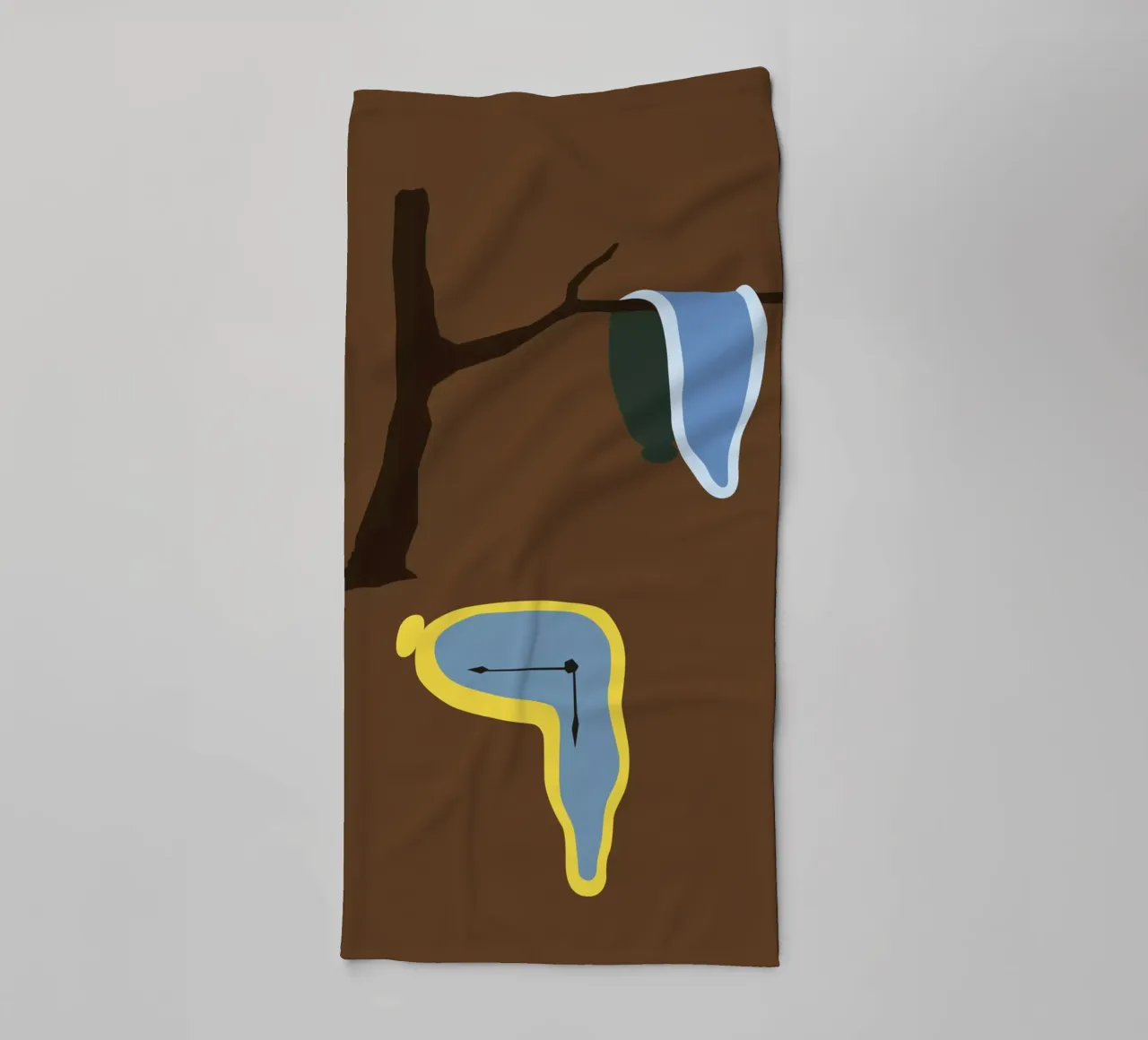 The Persistence Of Memory towel by Rafa Gomes