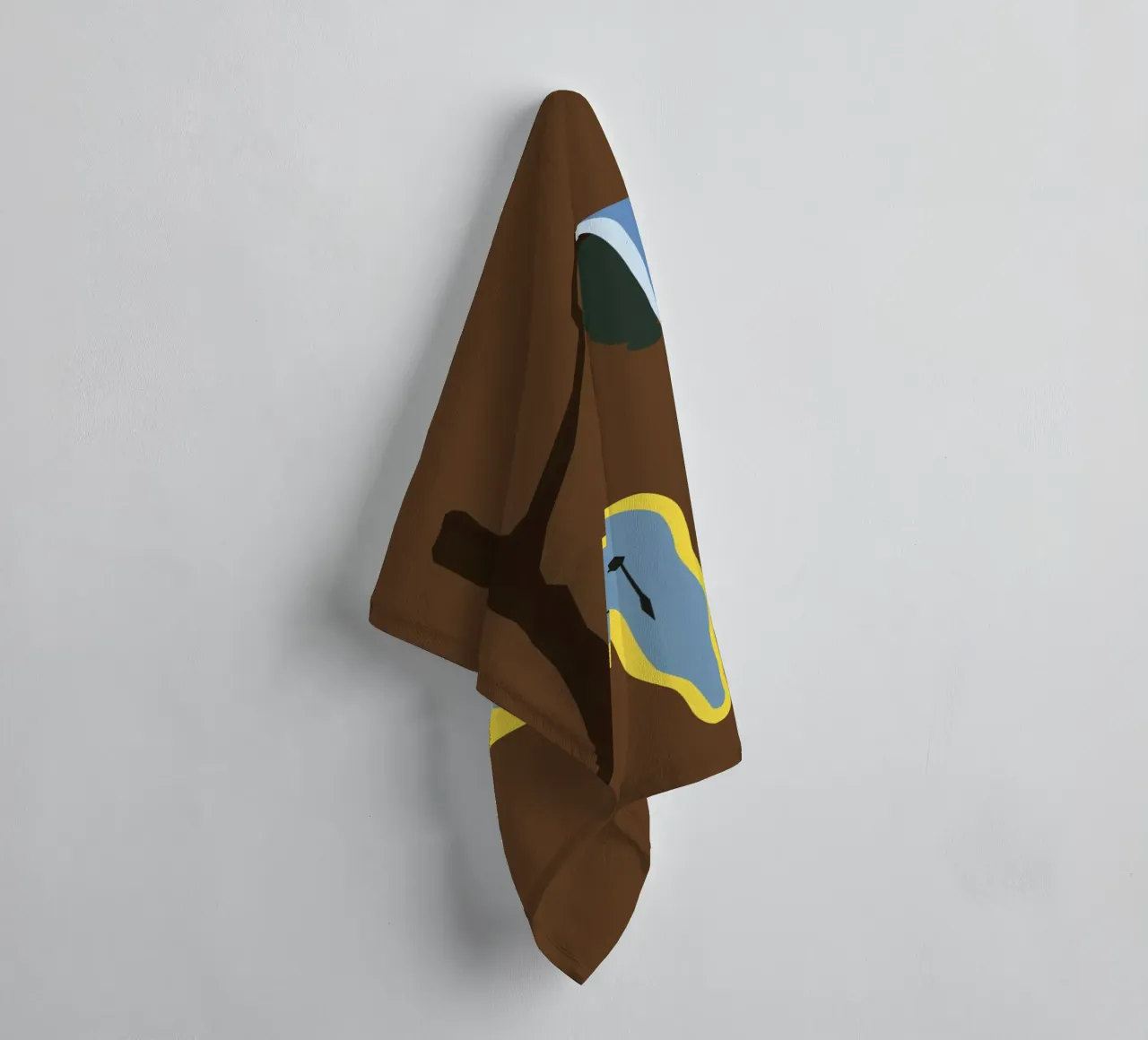 The Persistence Of Memory towel by Rafa Gomes