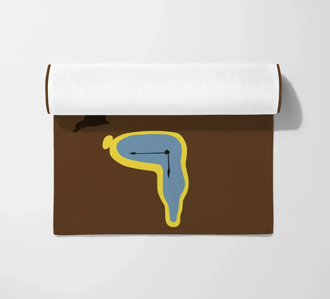 The Persistence Of Memory beach towel by Rafa Gomes