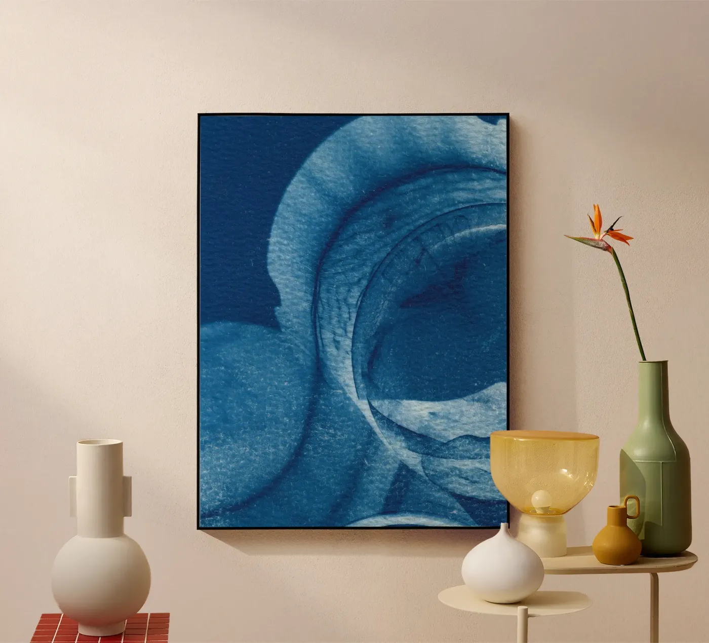 Light shows acryl van Inge Hauser Illustration