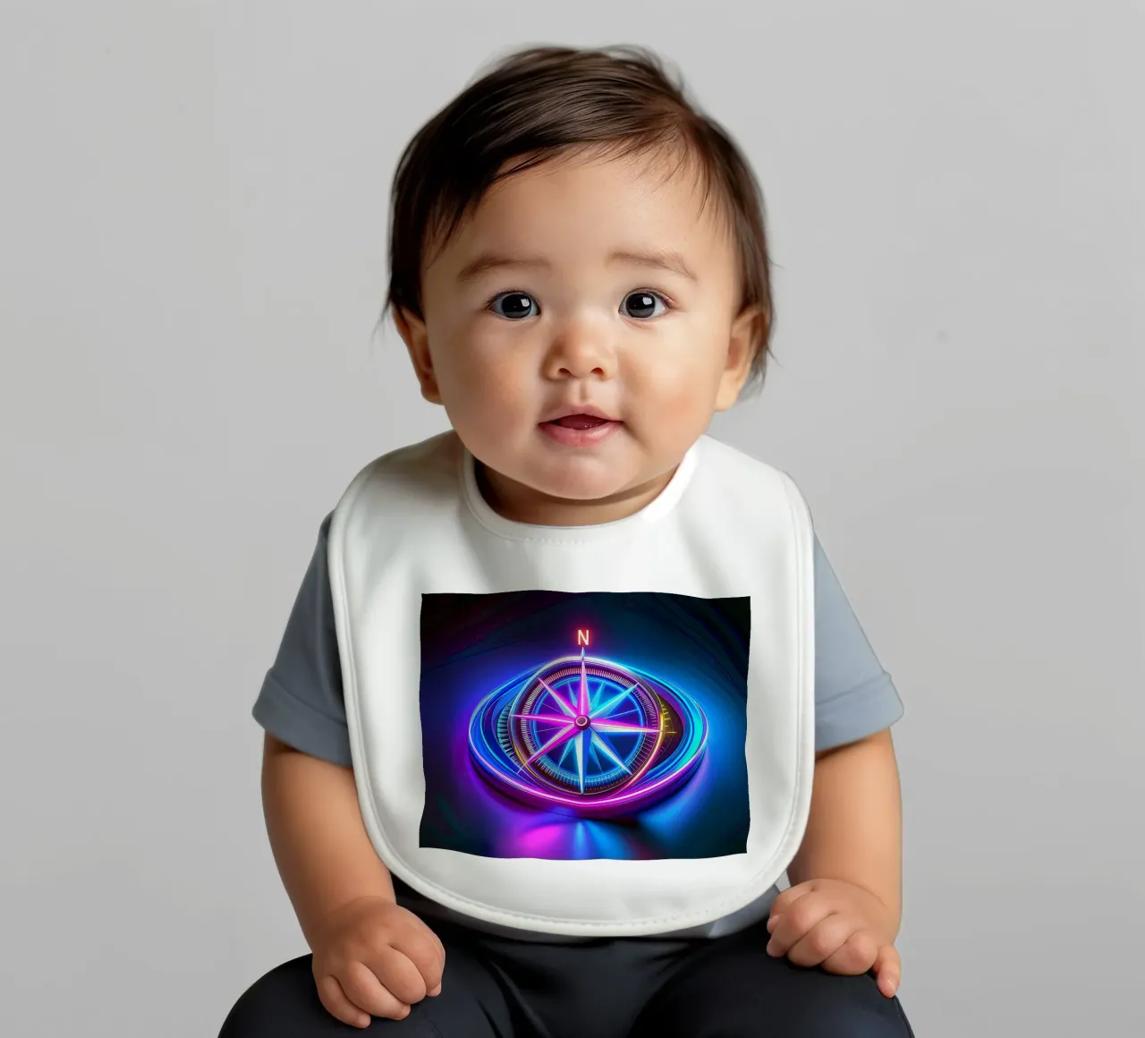 La bussola bavaglino da Piccola Serenata