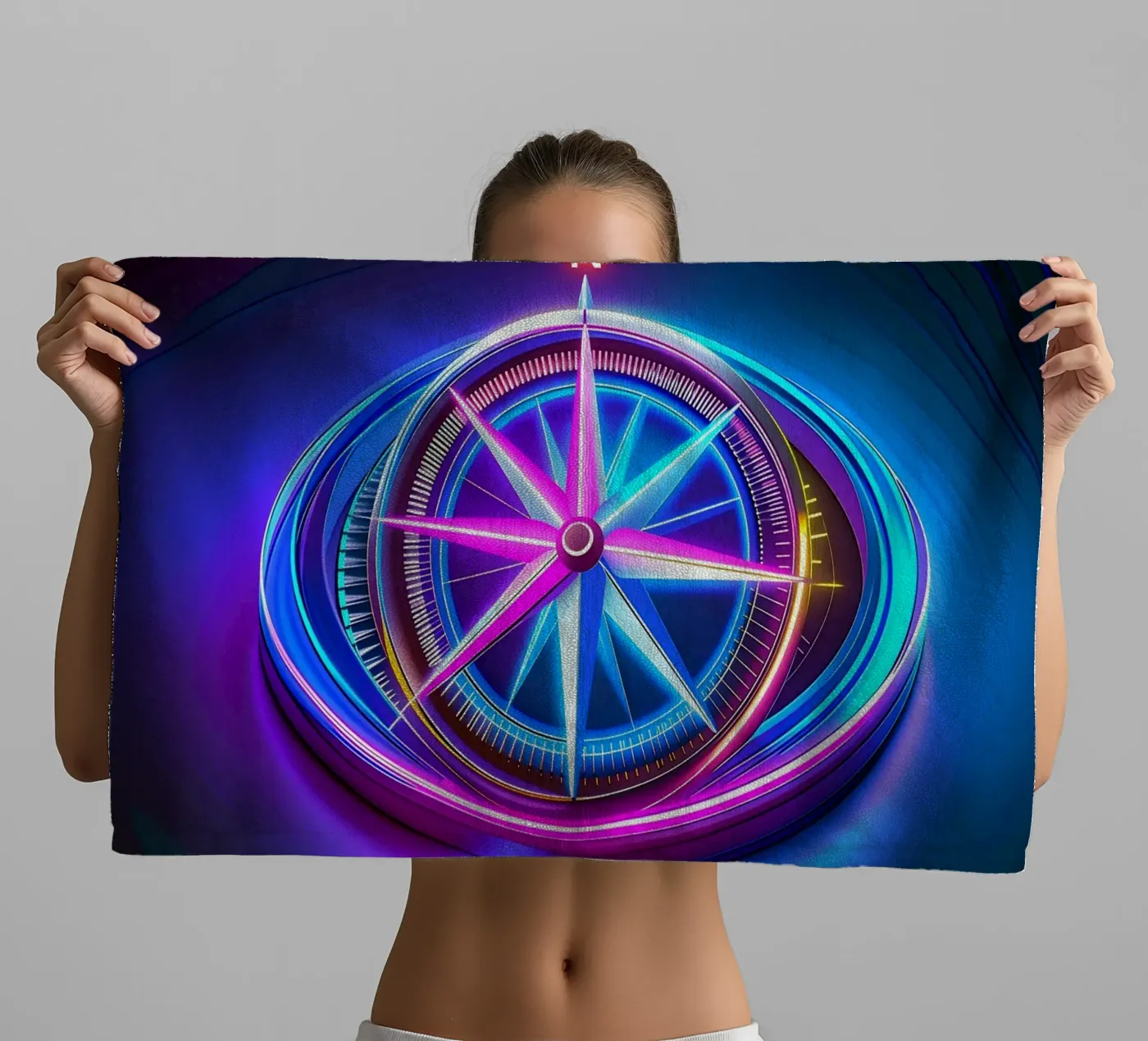 The compass badhanddoek van Piccola Serenata