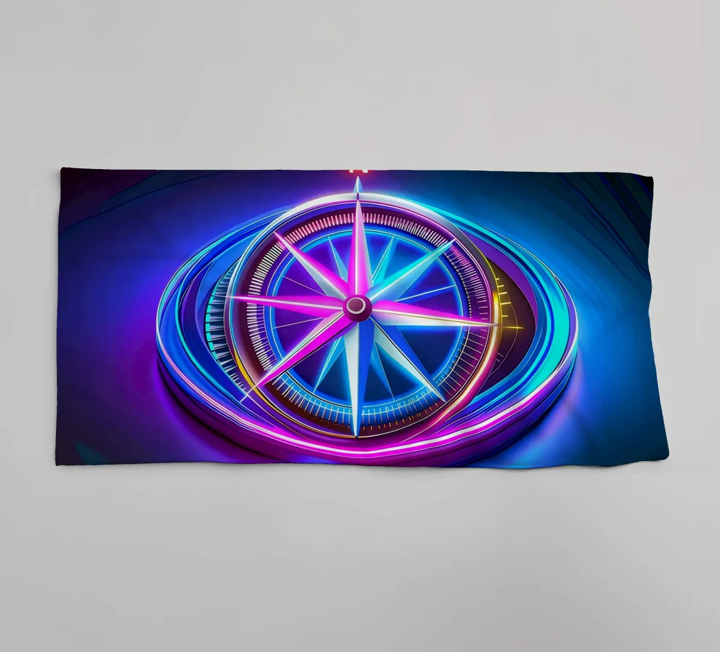 The compass badhanddoek van Piccola Serenata