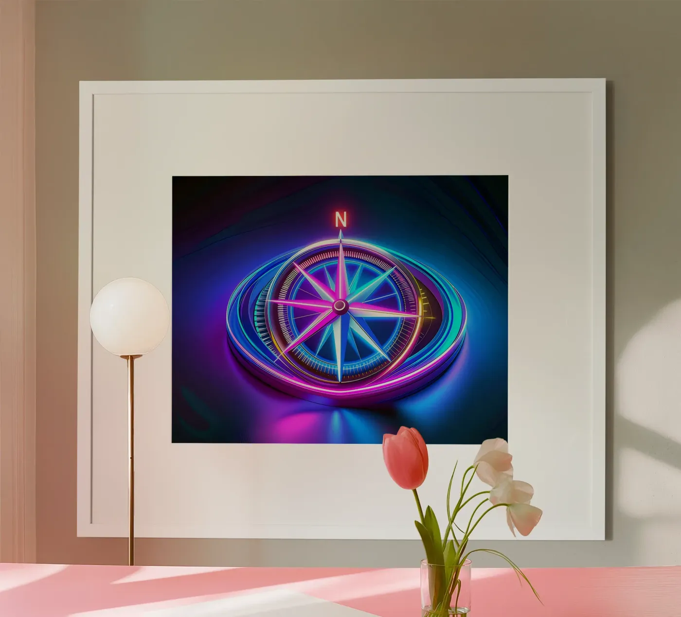 The compass poster da Piccola Serenata