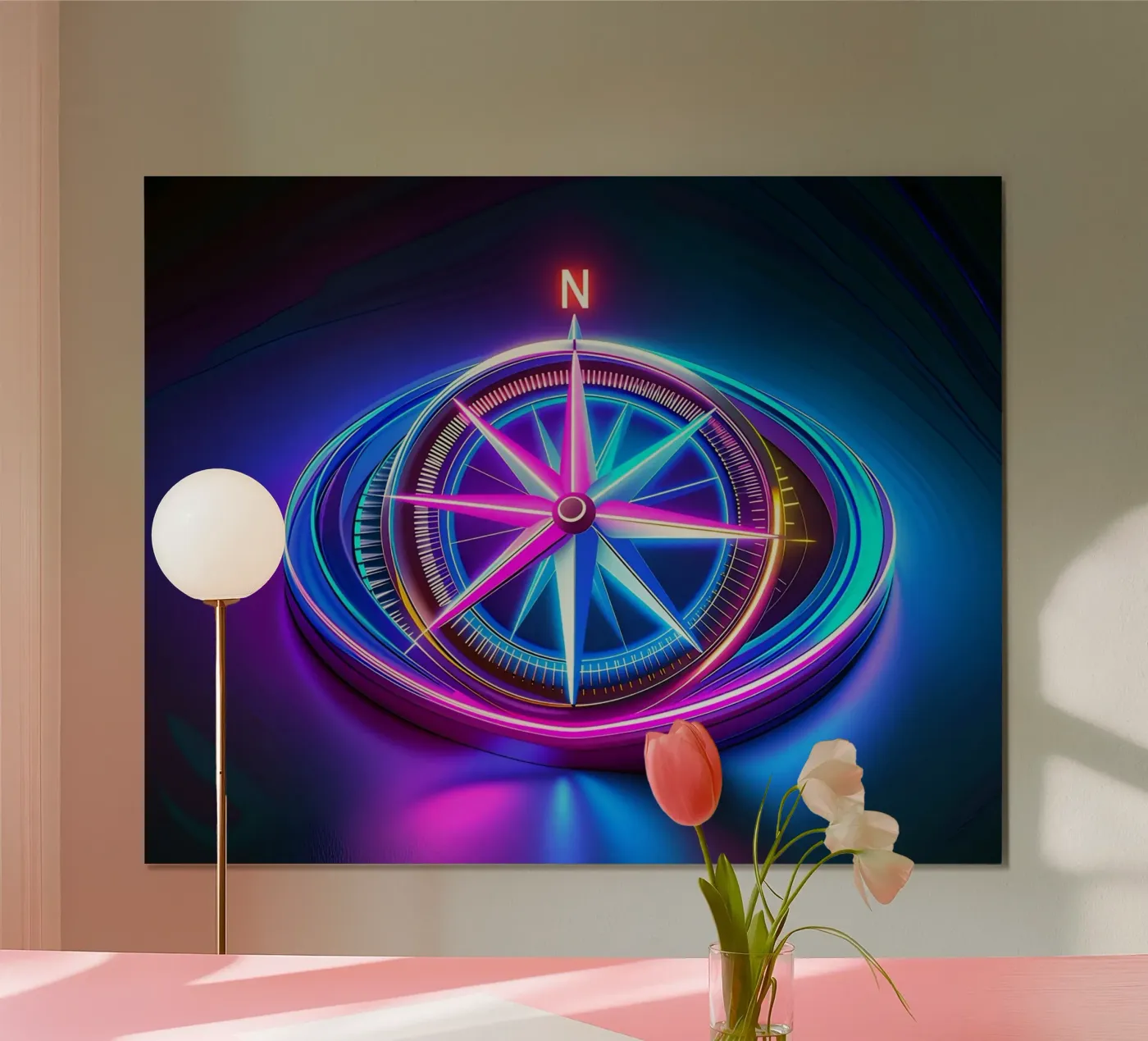 The compass poster da Piccola Serenata