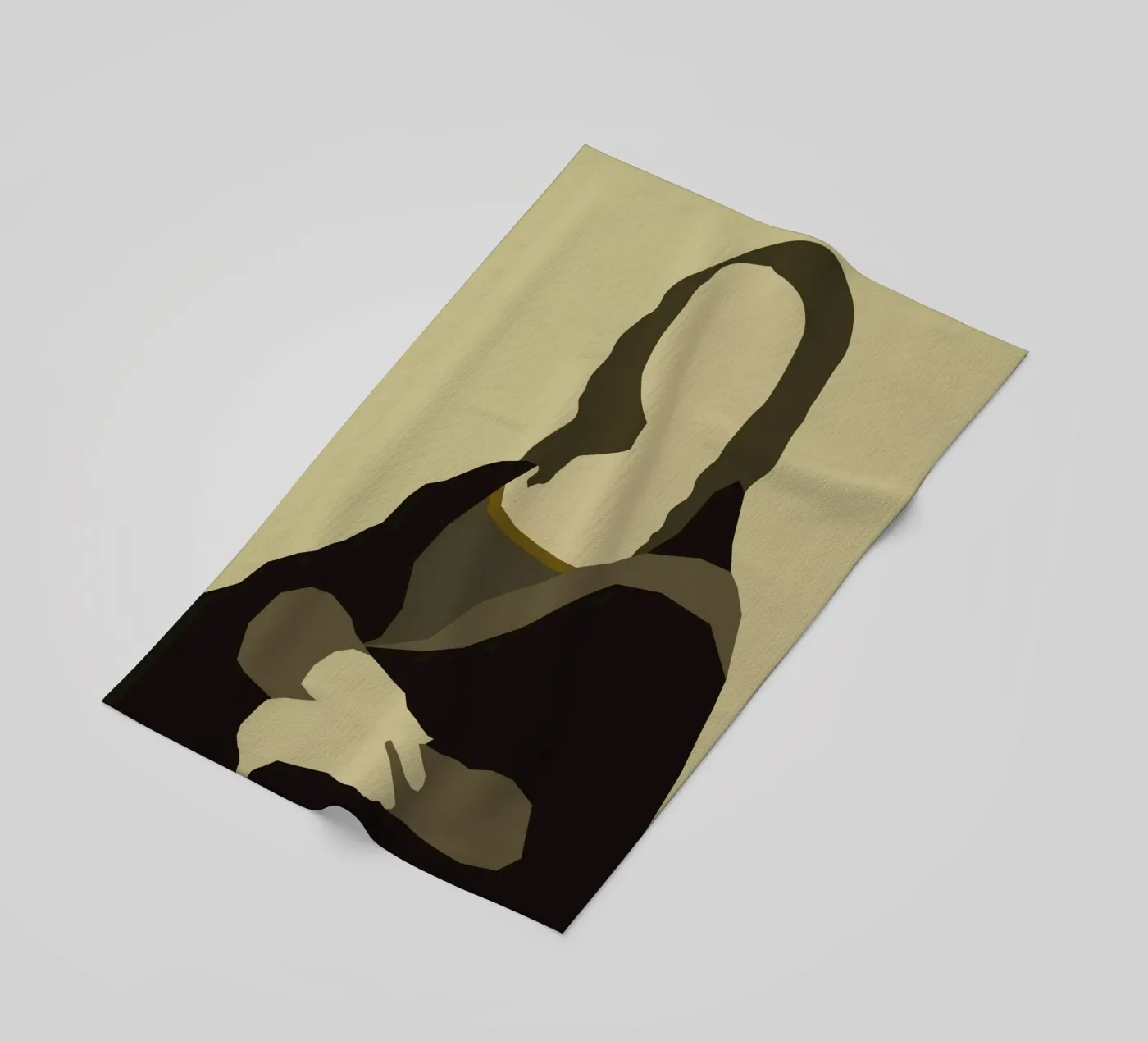 Monalisa strandhanddoek van Rafa Gomes