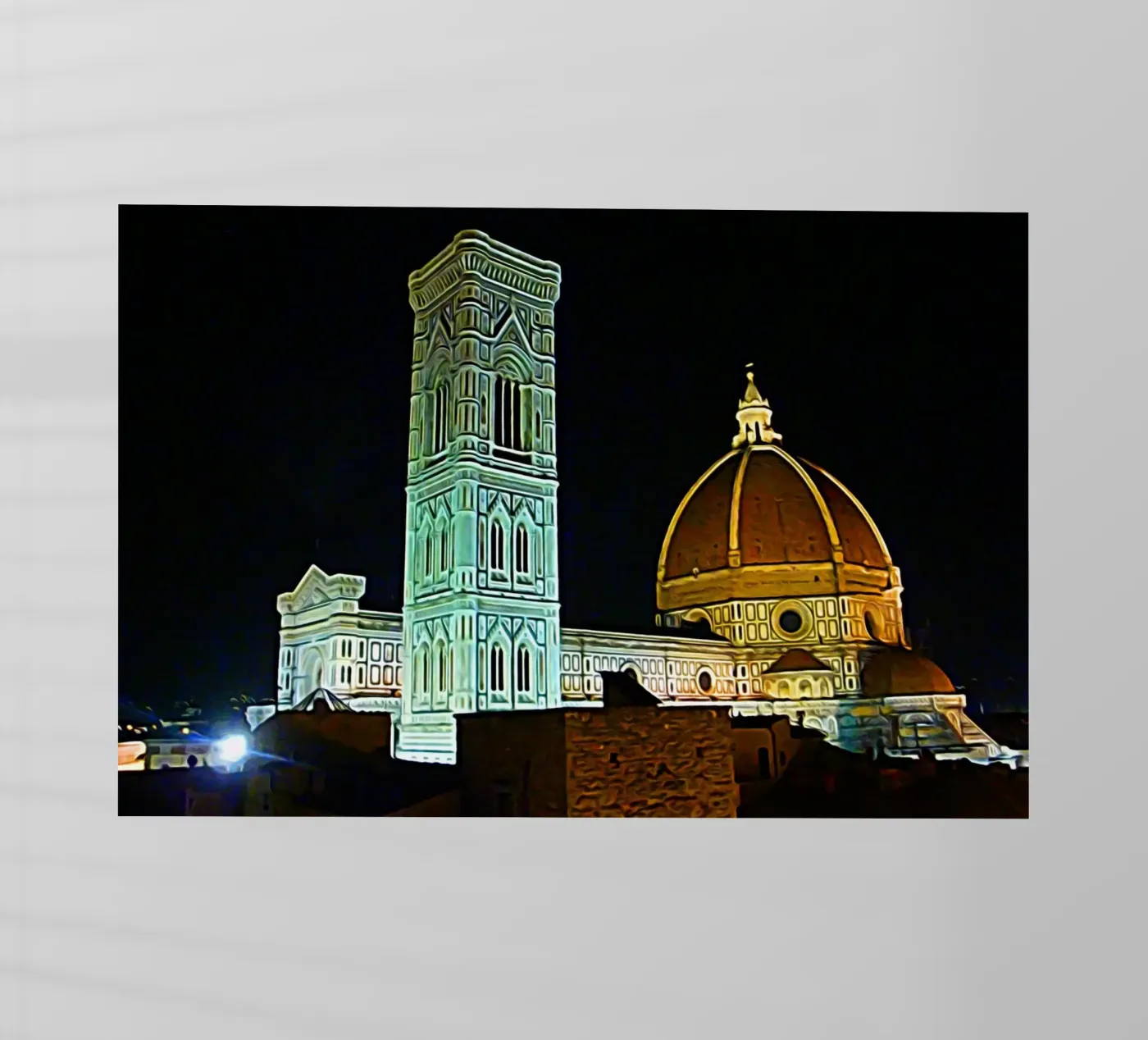 Firenze pellicola backlit da Piccola Serenata