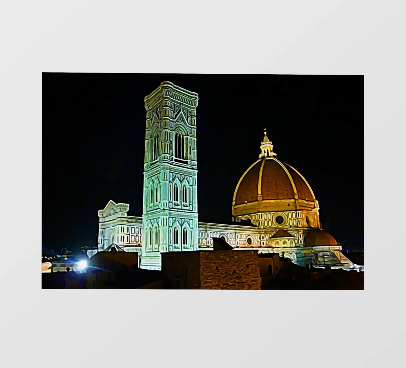 Firenze pellicola backlit da Piccola Serenata