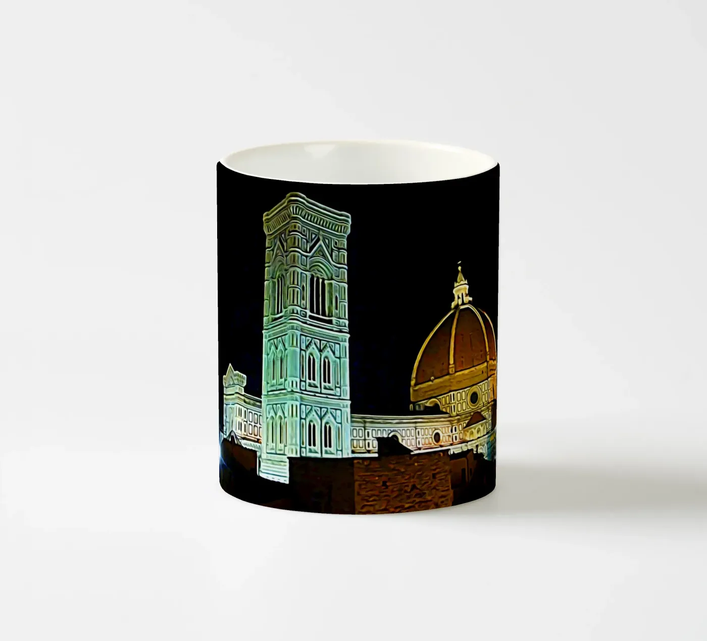 Florence ceramic mug by Piccola Serenata