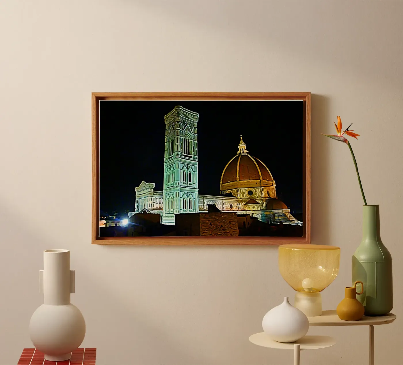 Firenze tela da Piccola Serenata
