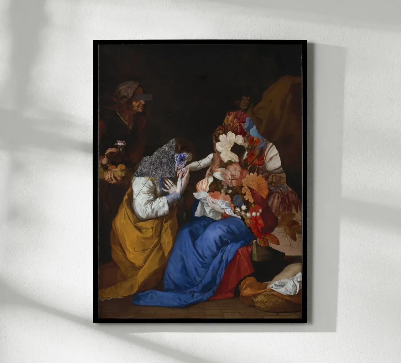 Beziehung · love and dreams poster con telaio in alluminio da Marko Köppe