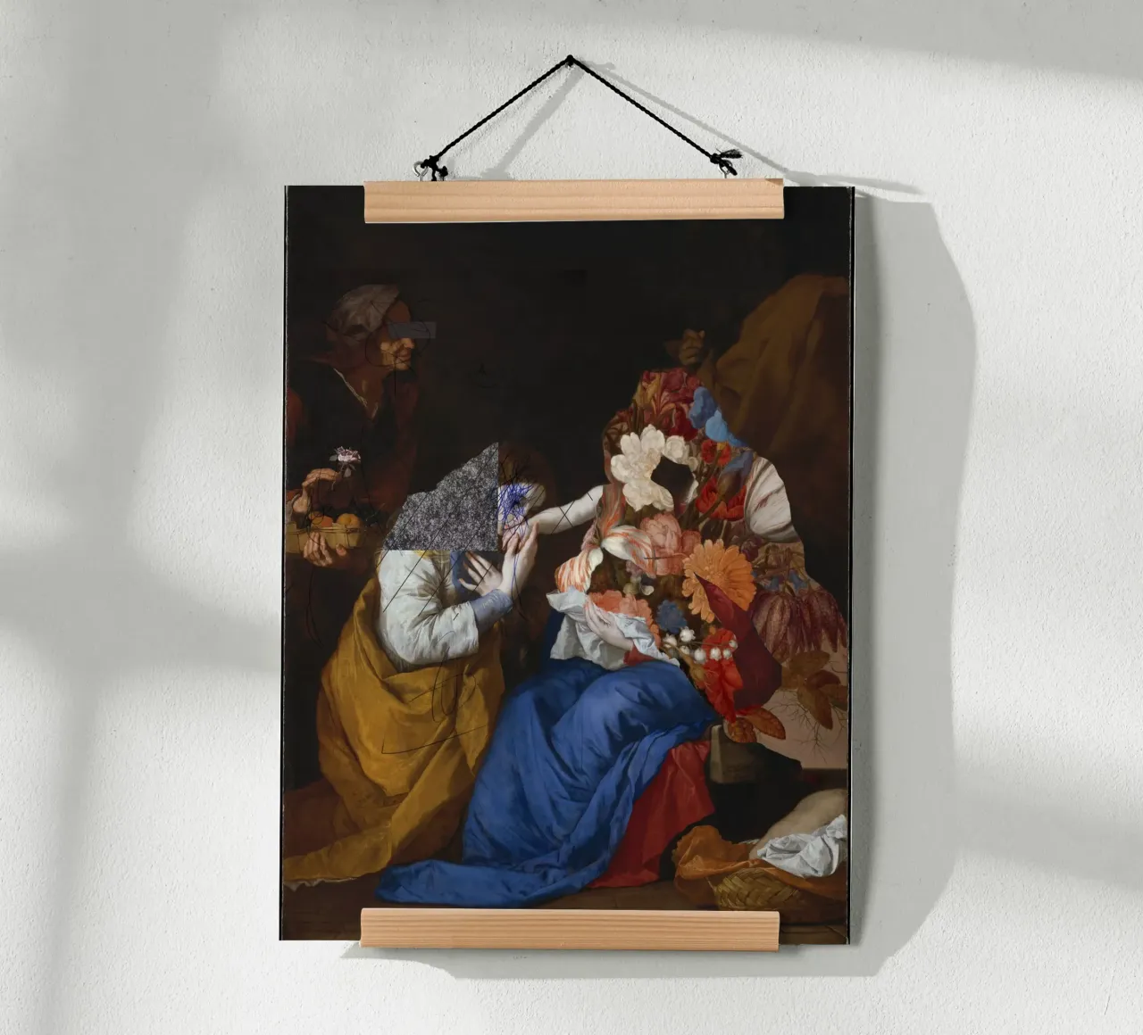 Beziehung · love and dreams poster con telaio in alluminio da Marko Köppe