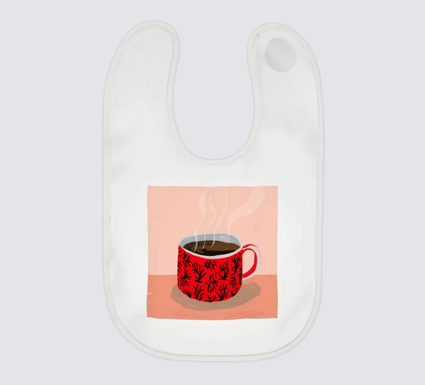 Tazza con motivo rosso bavaglino da Sun Riser