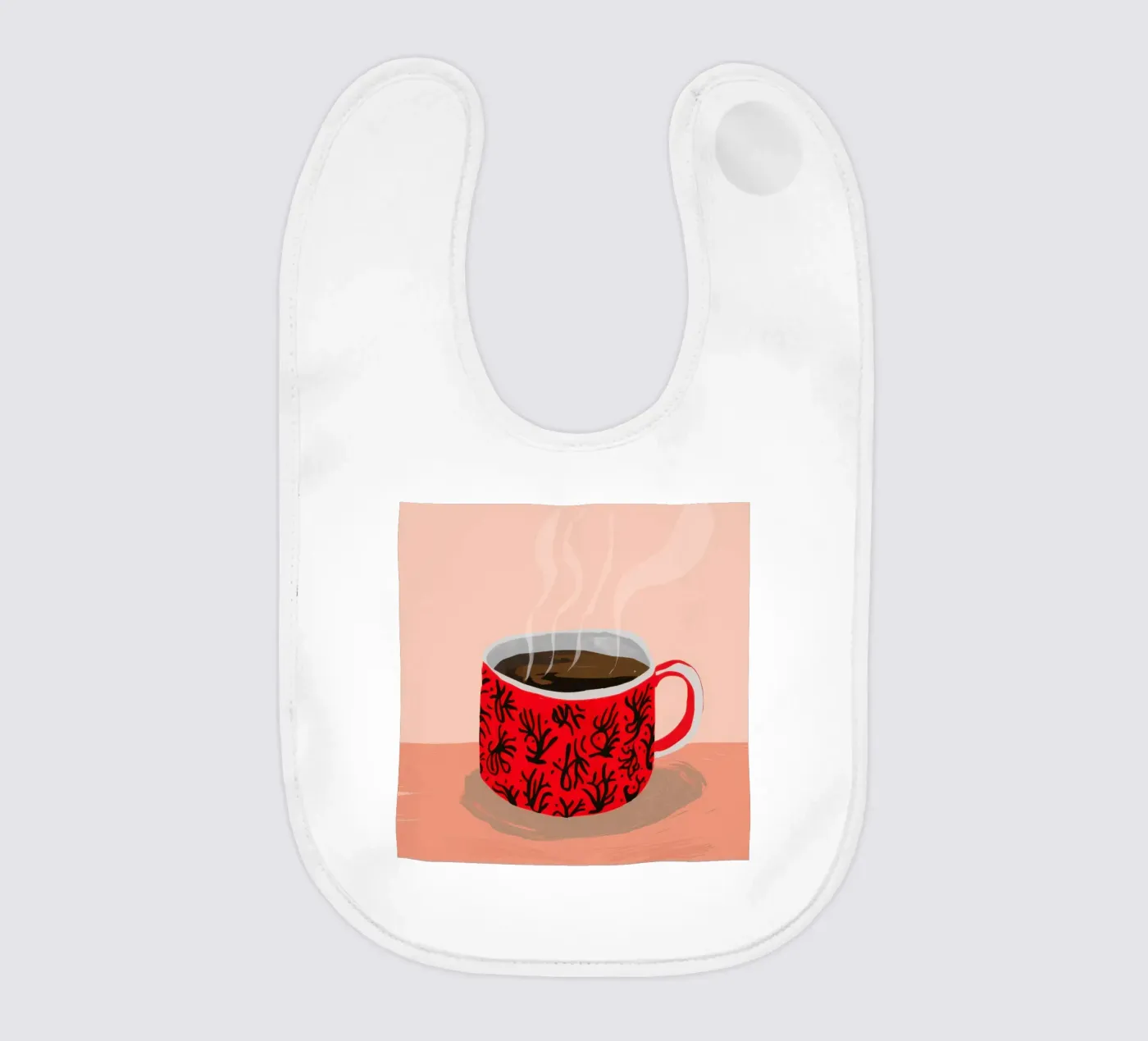 Tazza con motivo rosso bavaglino da Sun Riser