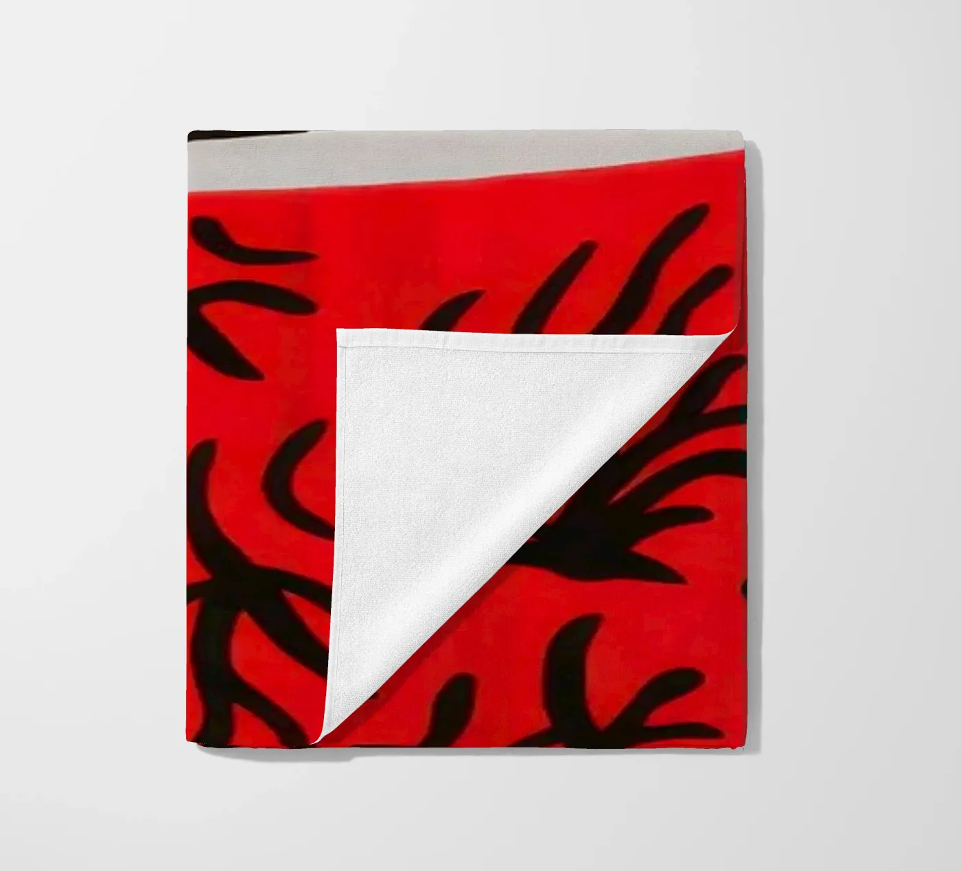 Red Patterned Mug telo mare da Sun Riser