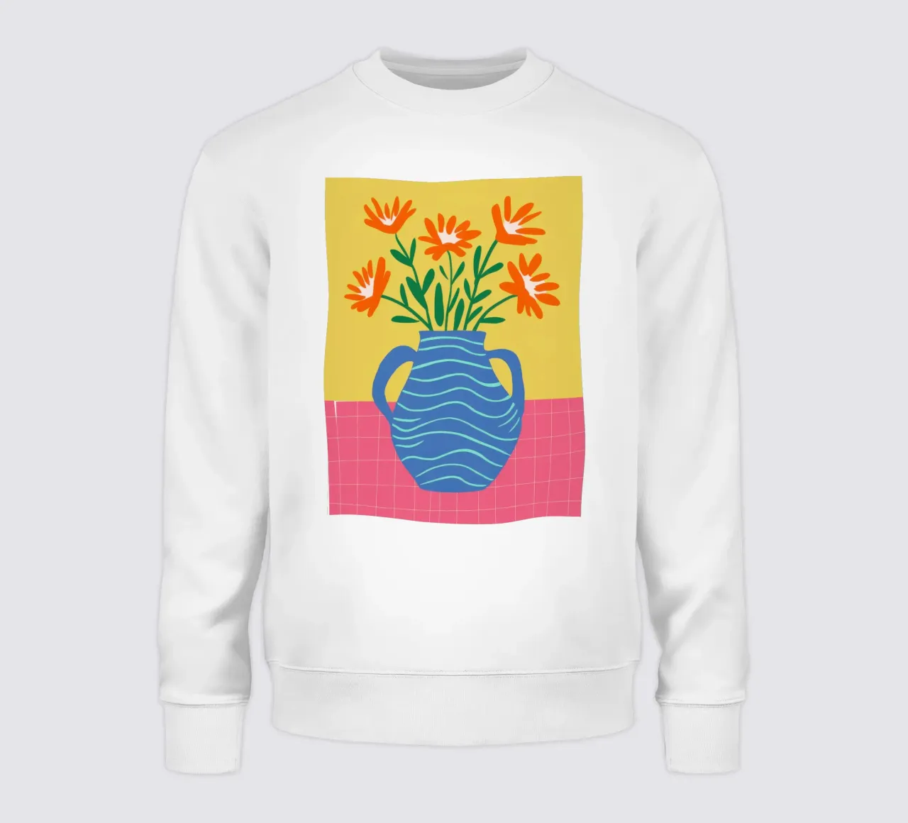 Fiori d'arancio semplici felpa da Sun Riser