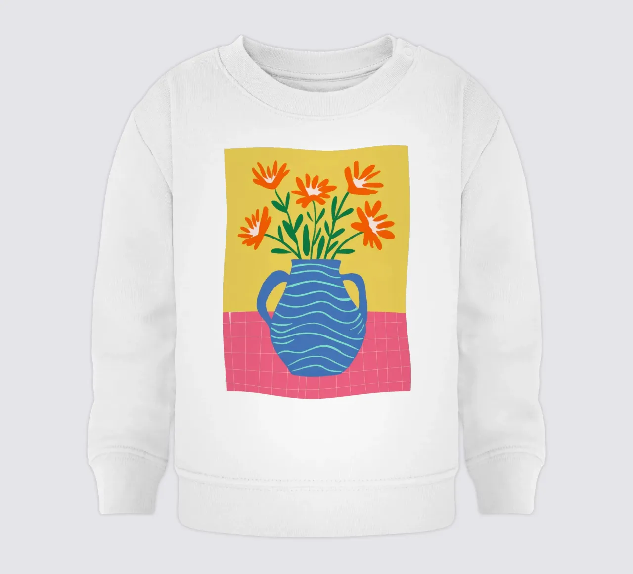 Fiori d'arancio semplici felpa neonato da Sun Riser