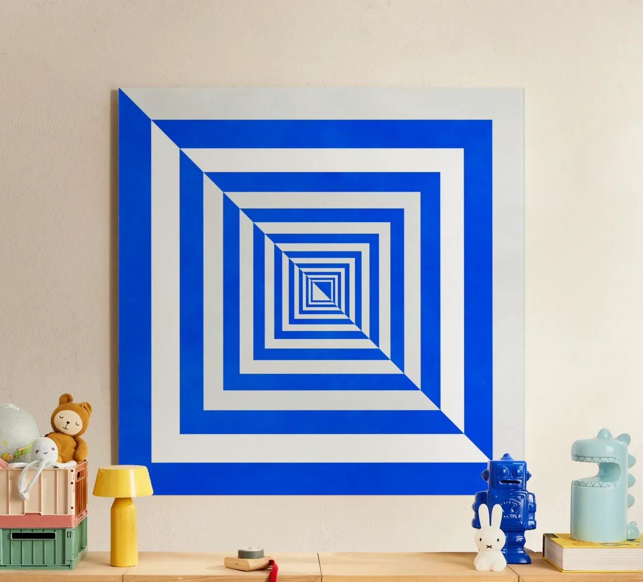 Blu elettrico plexiglass da Abstract 888