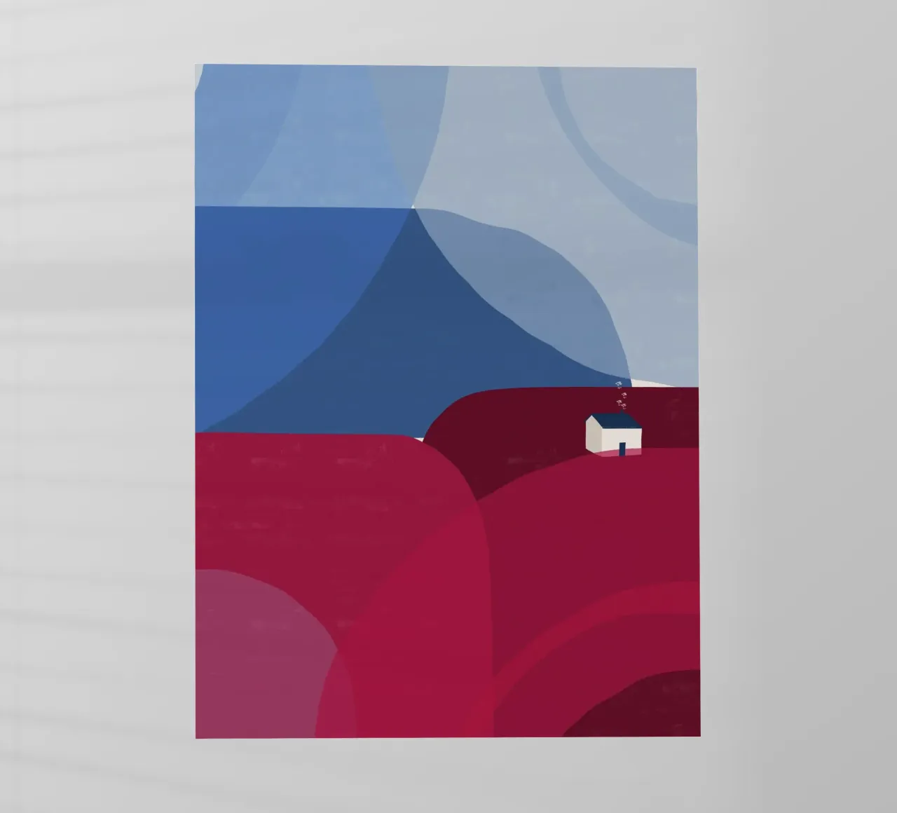 Scandinavian Hills pellicola backlit da Studio FEMK.