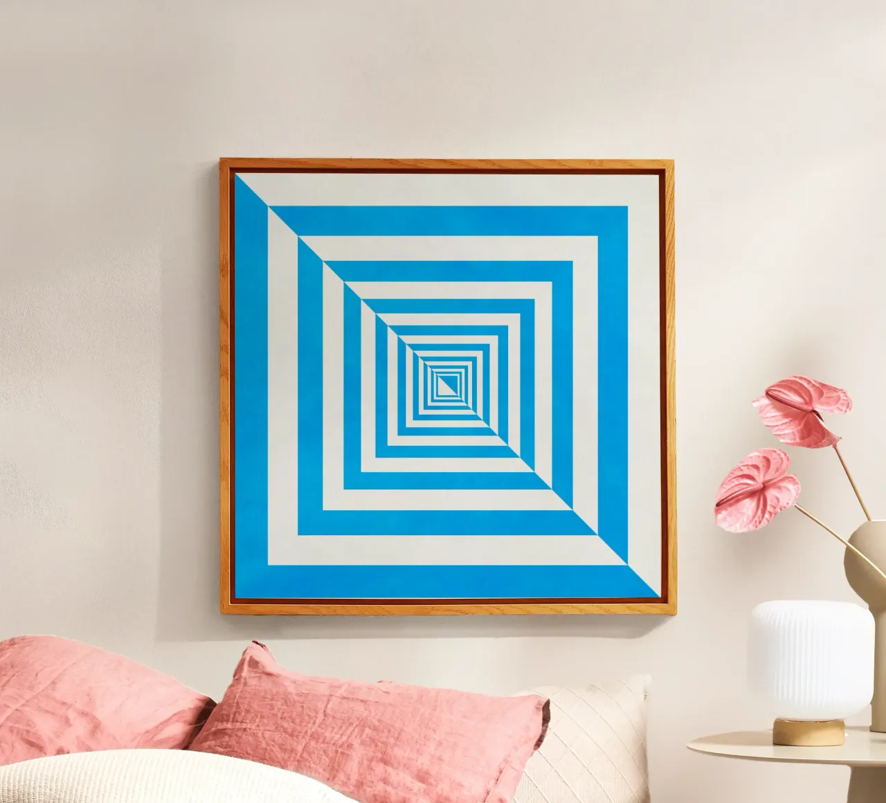 Blu morbido plexiglass da Abstract 888