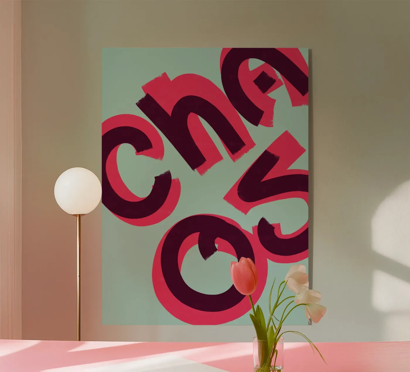 CHAOS acrylic glass by Studio FEMK.