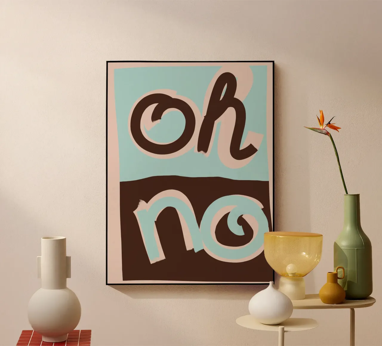 OH NO plexiglass da Studio FEMK.