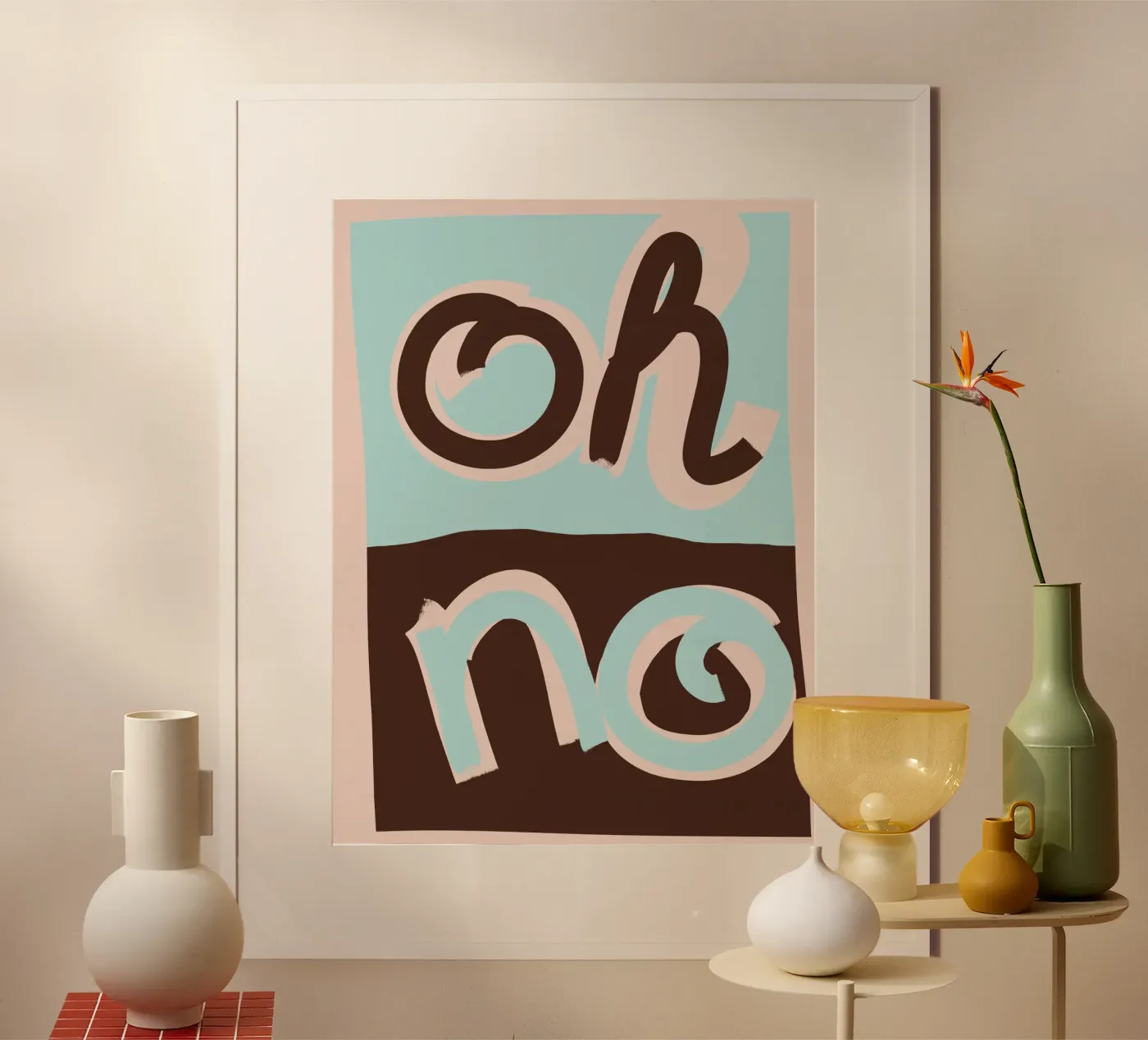 OH NO poster da Studio FEMK.