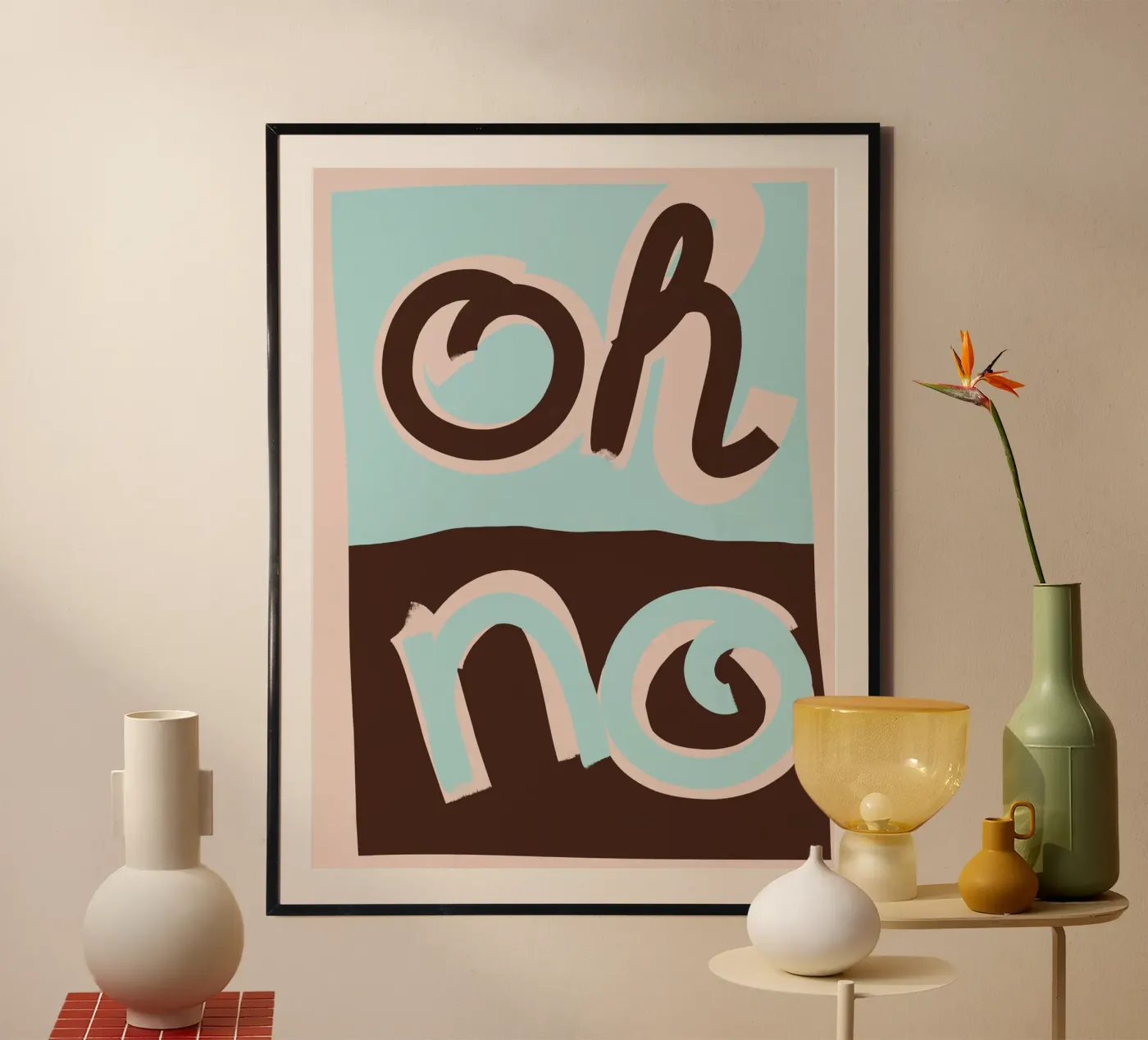 OH NO poster da Studio FEMK.