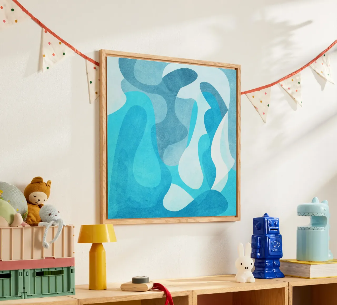 Sogno blu plexiglass da Abstract 888