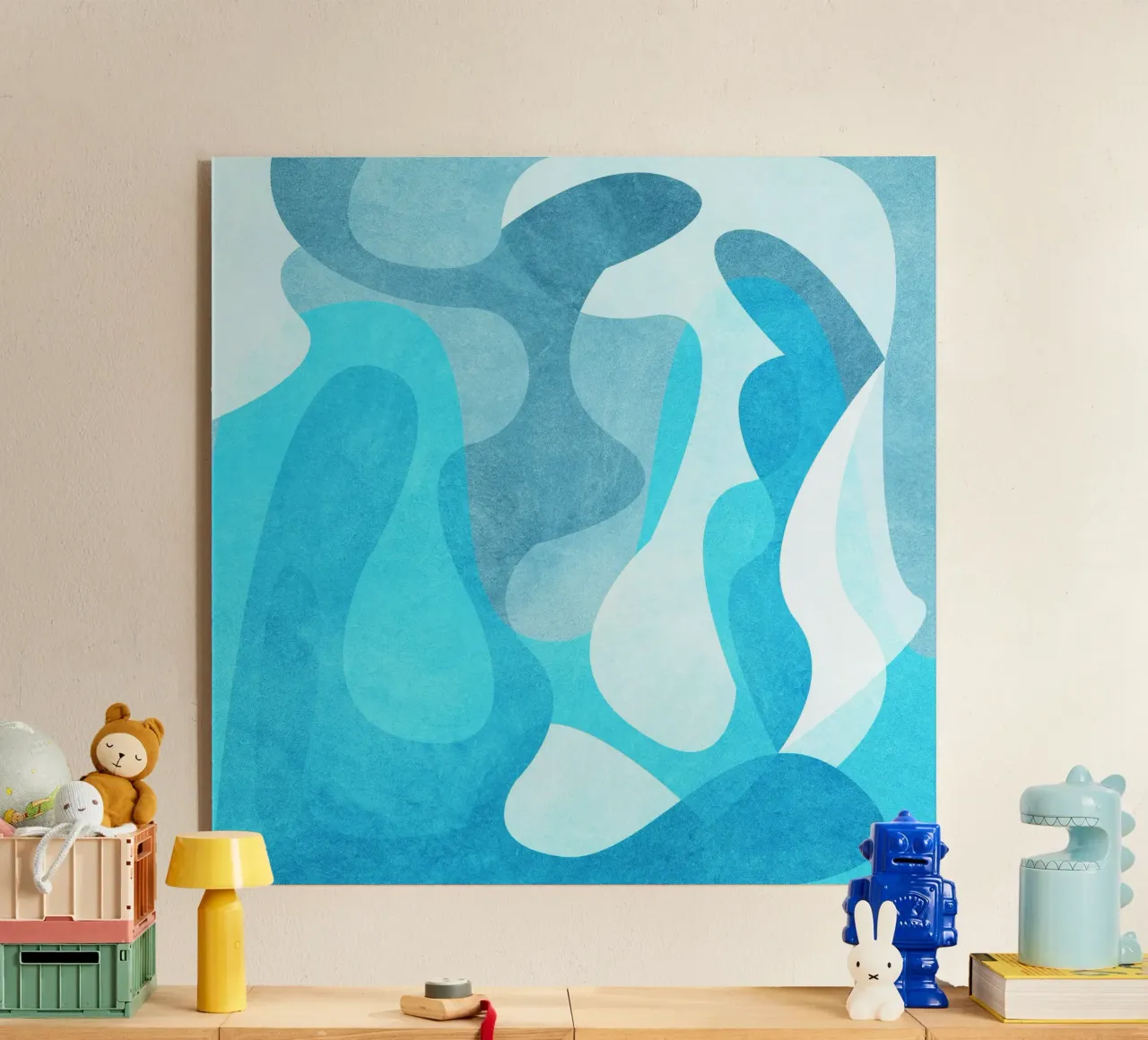 Sogno blu plexiglass da Abstract 888