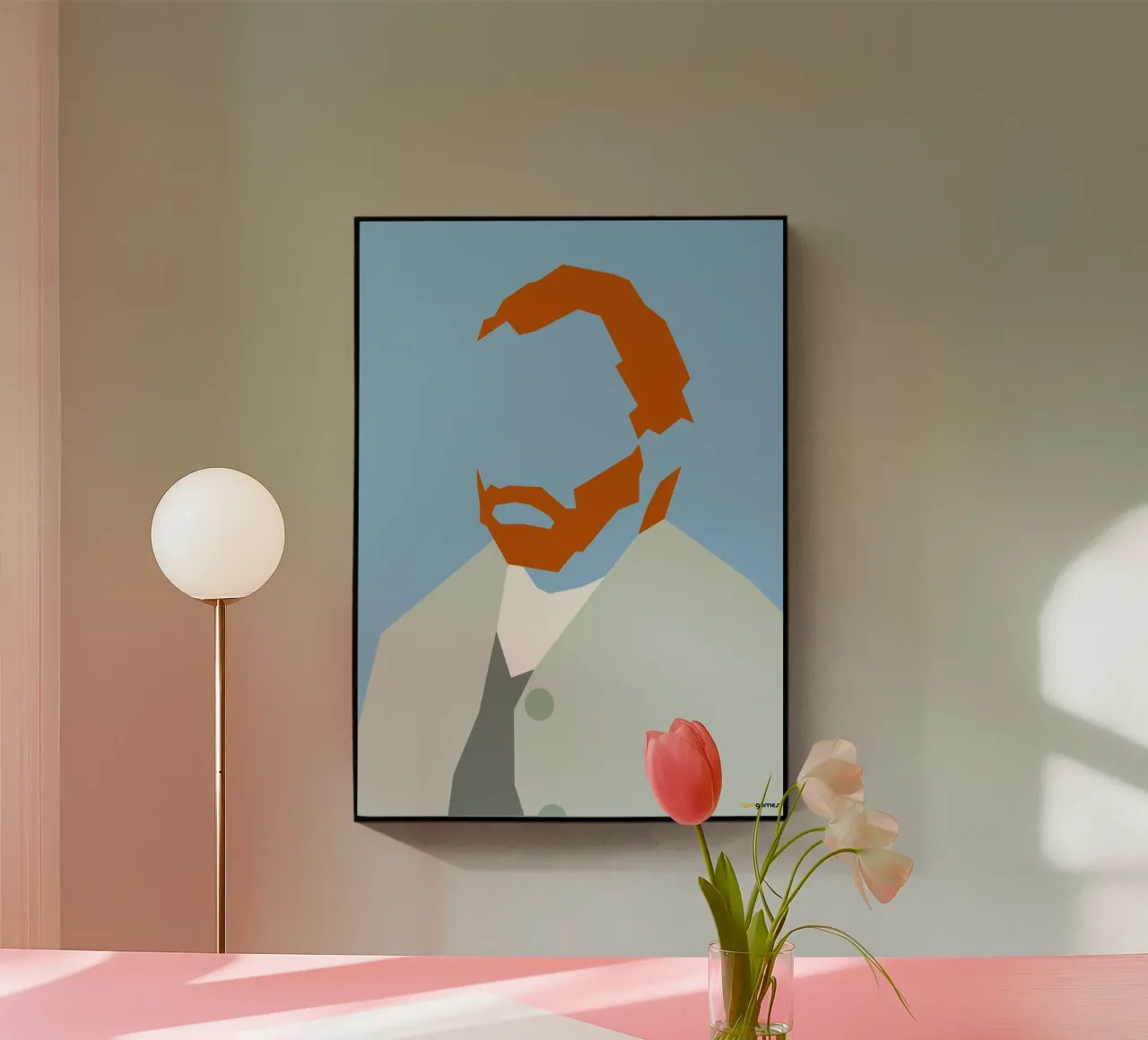 Van Gogh plexiglass da Rafa Gomes