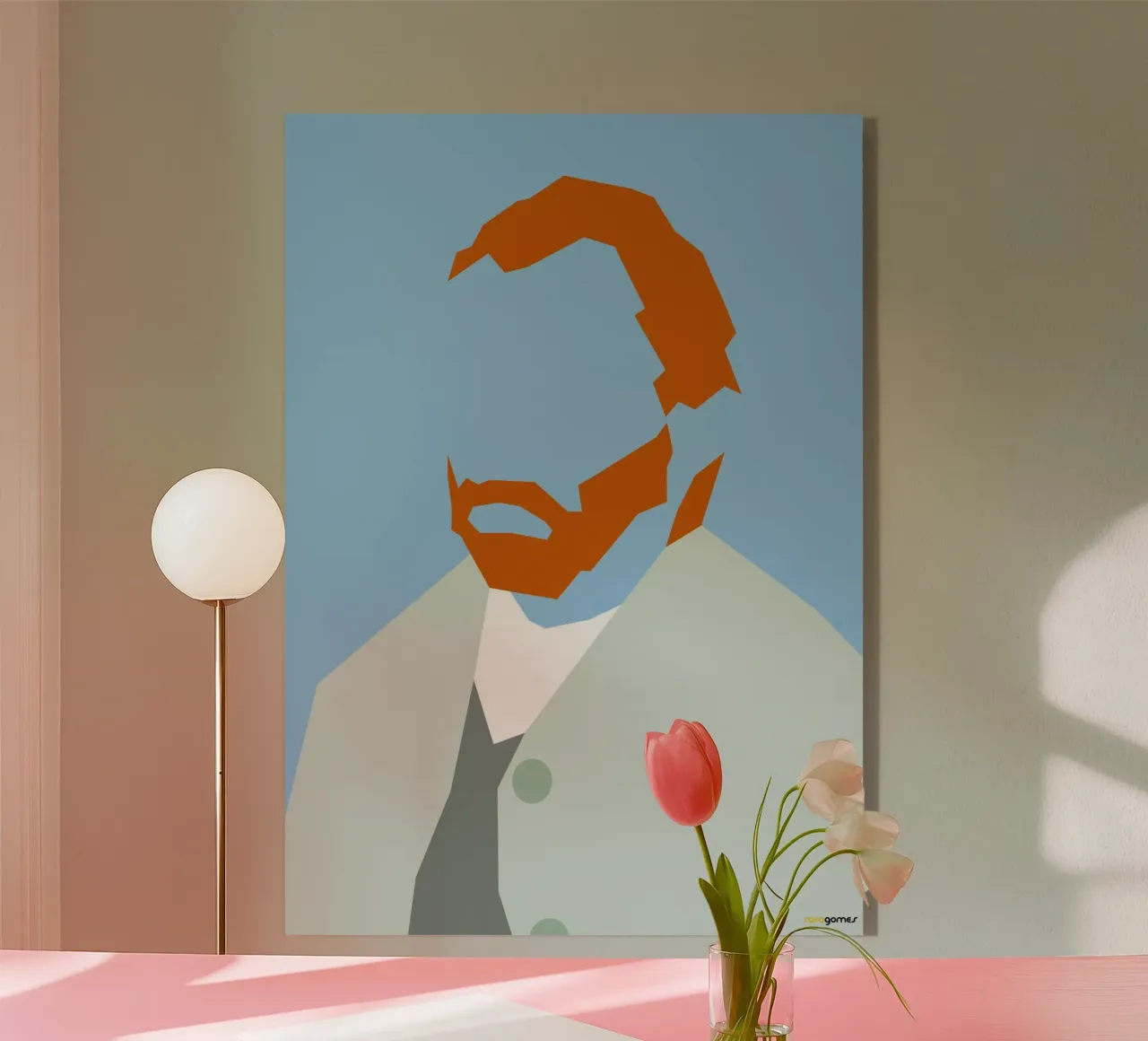 Van Gogh plexiglass da Rafa Gomes