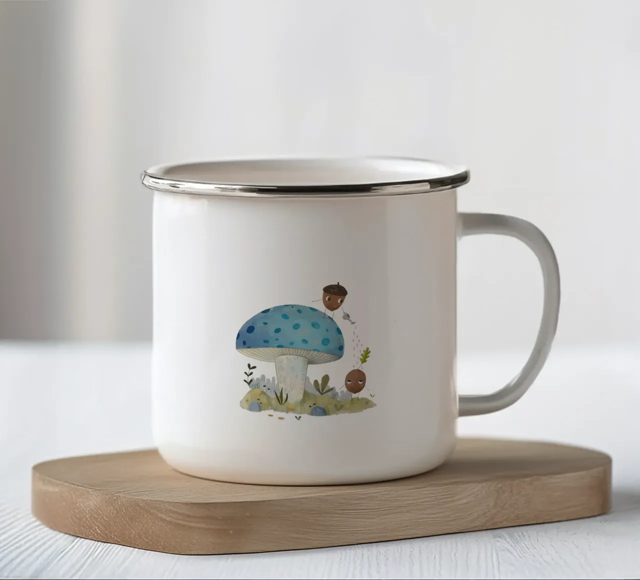 Judith Loske - Kleine Eicheln tazza in smalto da The Artcircle