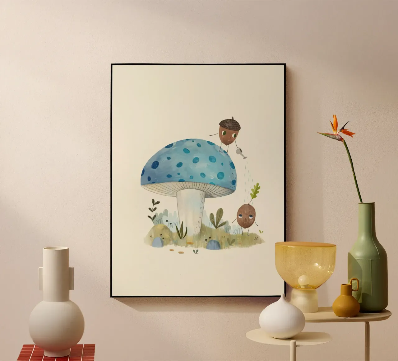Judith Loske - Kleine Eicheln plexiglass da The Artcircle